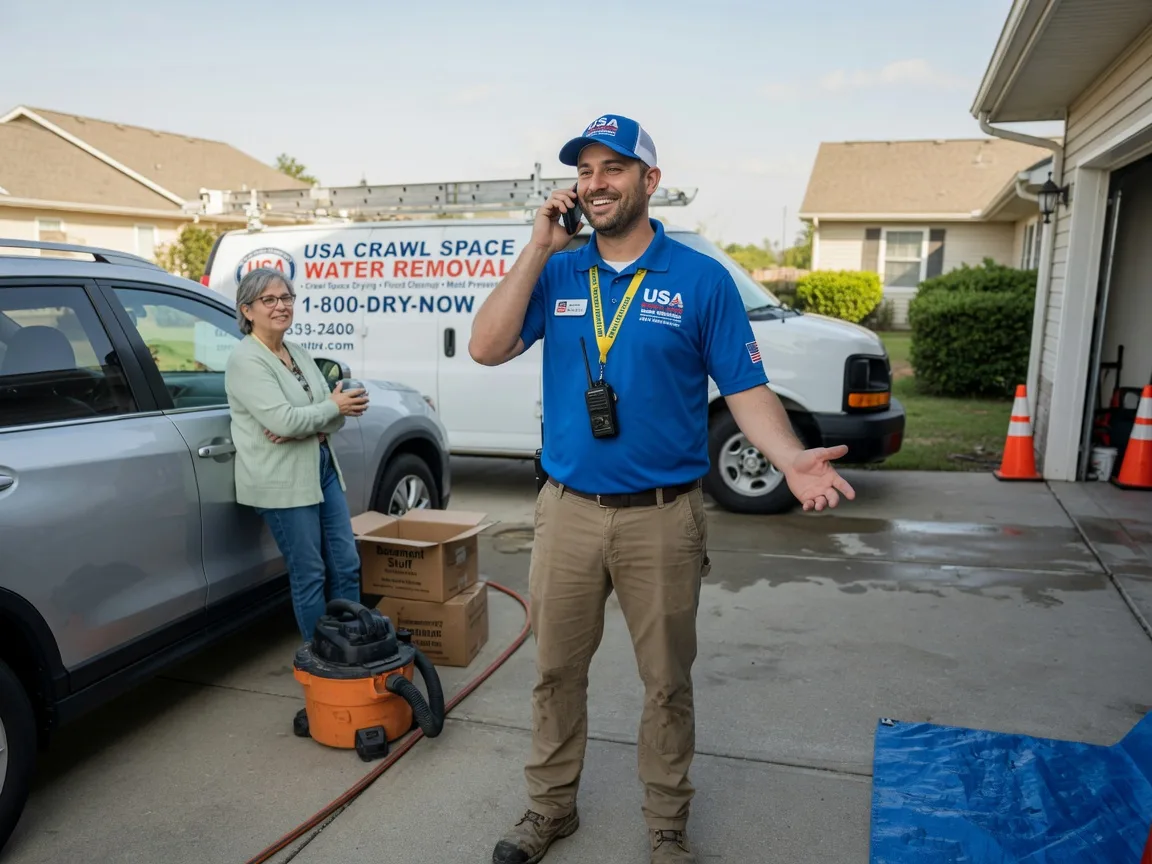 Crawl Space Water Removal Collinsville, MS FAQs